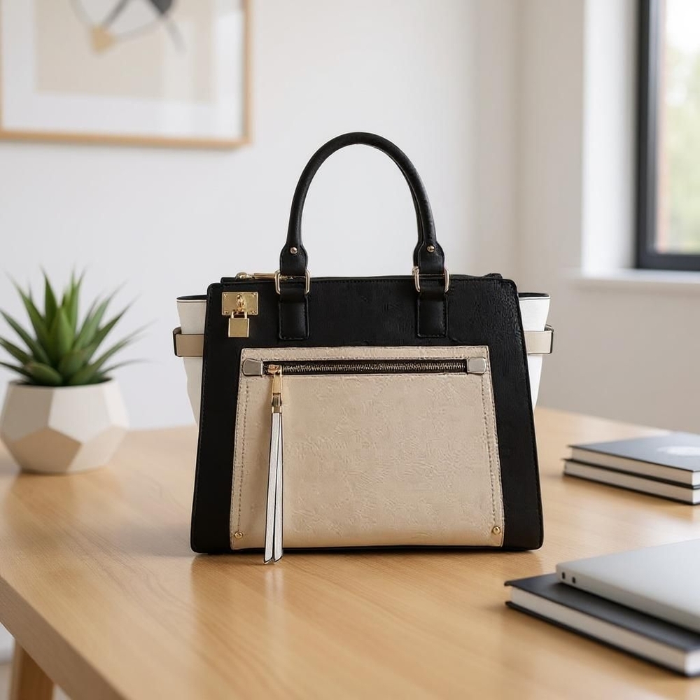 ALDO Hutcheon Shoulder Handbag, Taupe BAG IN VERY GOOD CONDITION